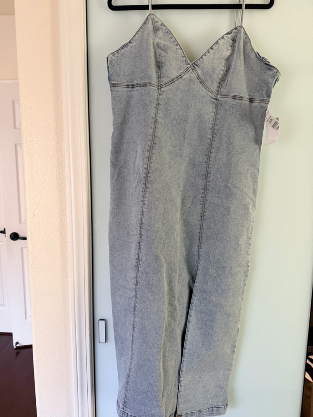 Habitual Light Wash Denim Dress